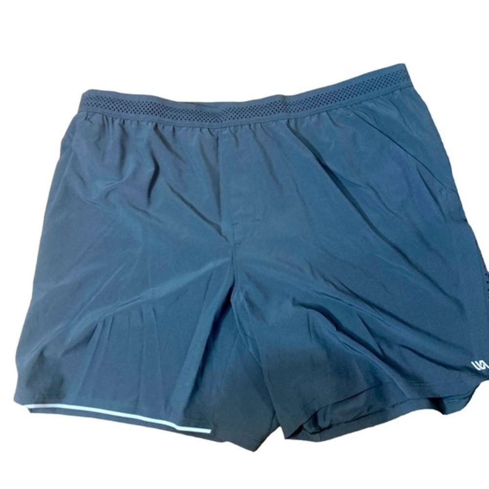 Men's VRST Enthusiast 5" Run Shorts Graphic Charcoal Gray Size XL NWT